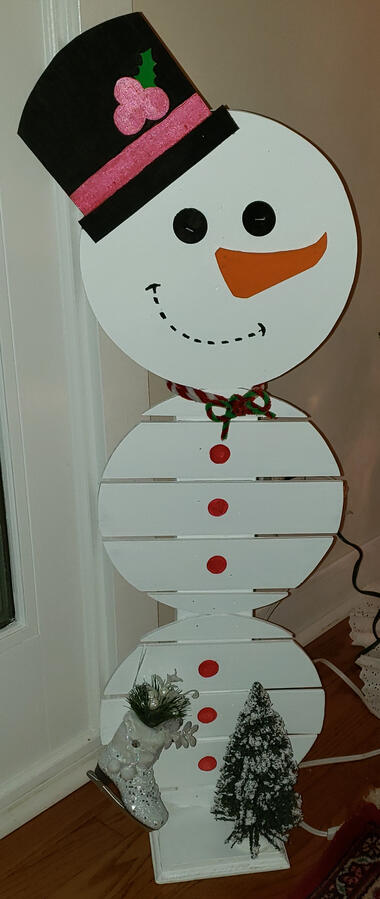 Indoor Snowman