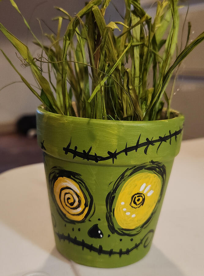 Zombie Clay Pot Zombie Clay Pot