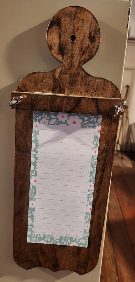 Shopping List Holder Shopping List Holder