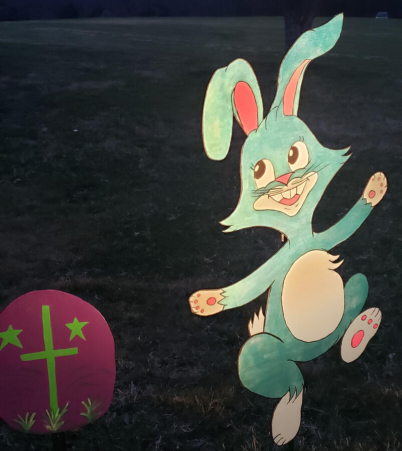 Easter Bunny and Egg