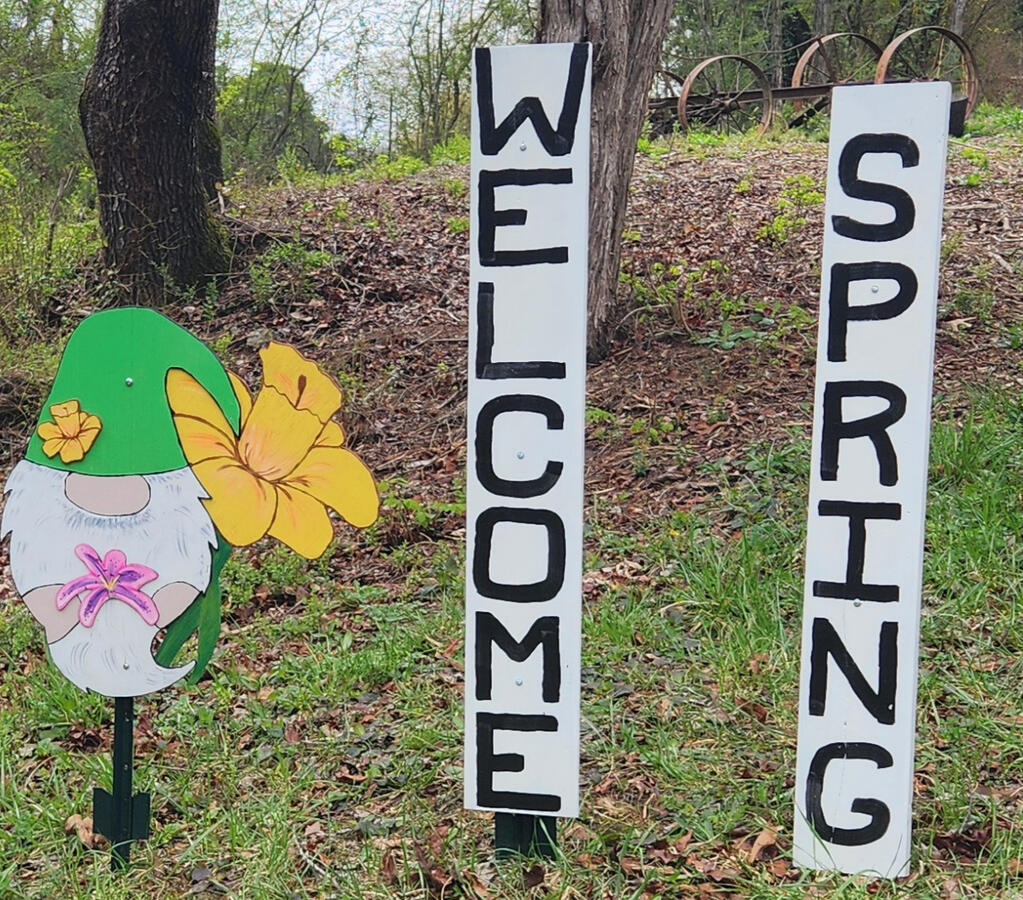 Welcome Spring & Gnome